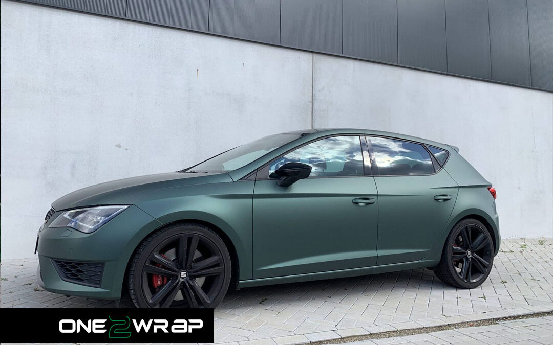 Carwrapping seat leon cupra one2wrap eindhoven